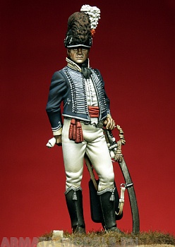 54-232PEGASO British Light Dragoon, Officer 11th Regt. 1811