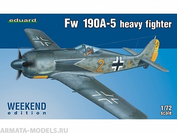 7436 Самолет Fw 190A-5 heavy fighter (Eduard) 1/72