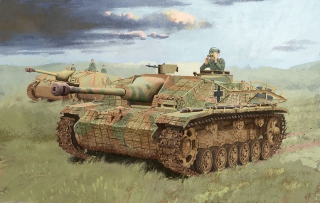 6633Д САУ Stug. III Ausf.G поздних выпусков Dragon