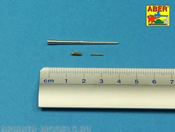 ABR-35-L-180  Дополнения для  25mm M242 Bushmaster early chain gun barrel & 7,62mm M240 machine gun barrel used on early M2/M3 Bradley or LAV-25 универсальный набор 1/35